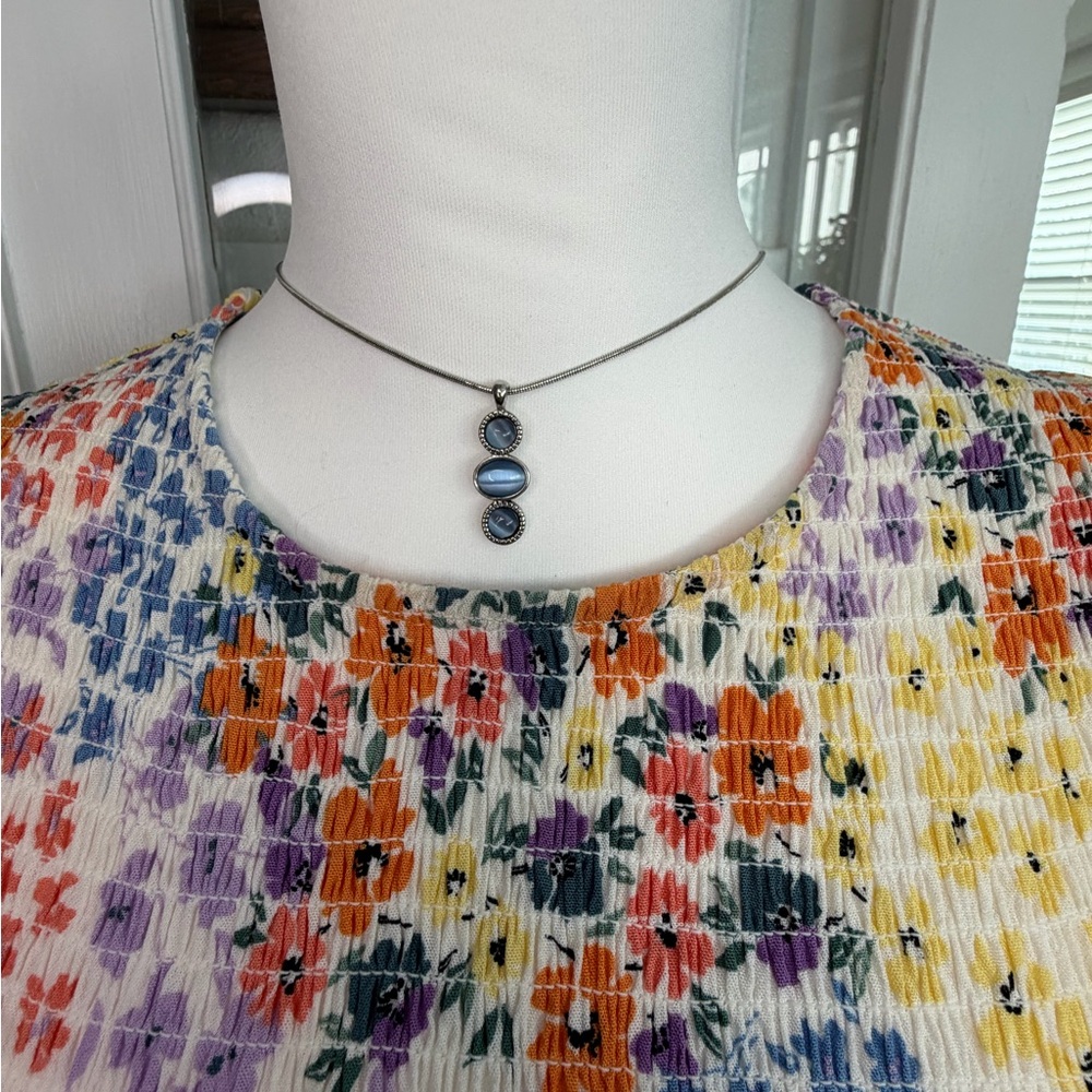 Lia Sophia Blue Skies Necklace & Earrings Set - Picture 2 of 2